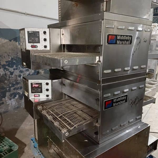 Conveyor pizza oven middle by marshall JK sb kitchen engineering 15