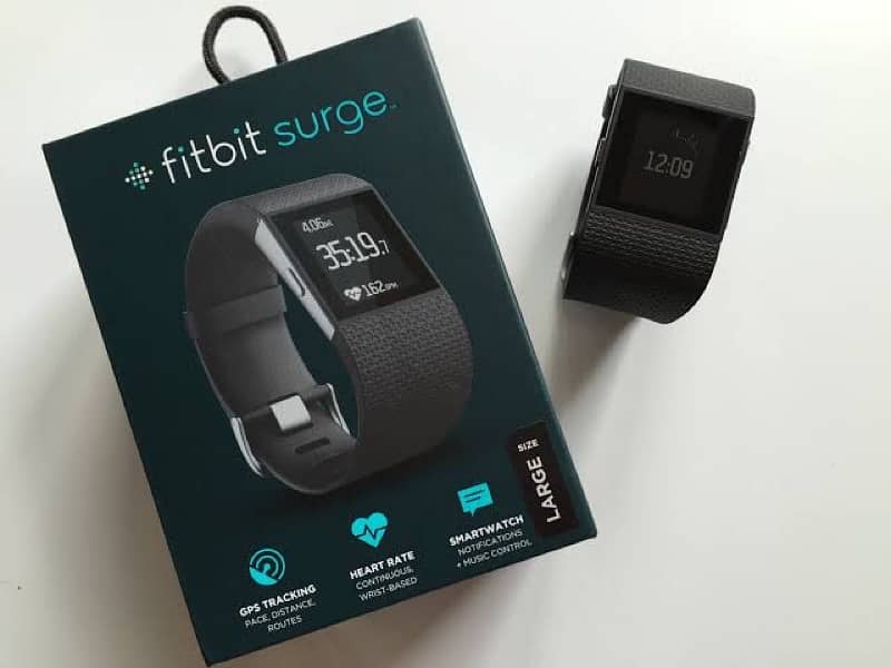 Fitbit Surge GPS tracking Watch - used by Imran Khan & Barak Obama 8