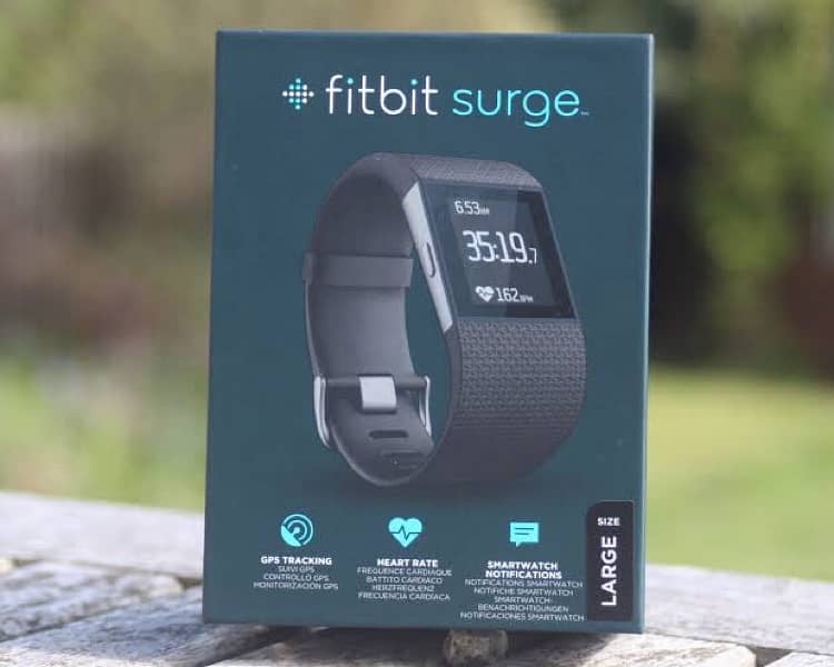 Fitbit Surge GPS tracking Watch - used by Imran Khan & Barak Obama 10