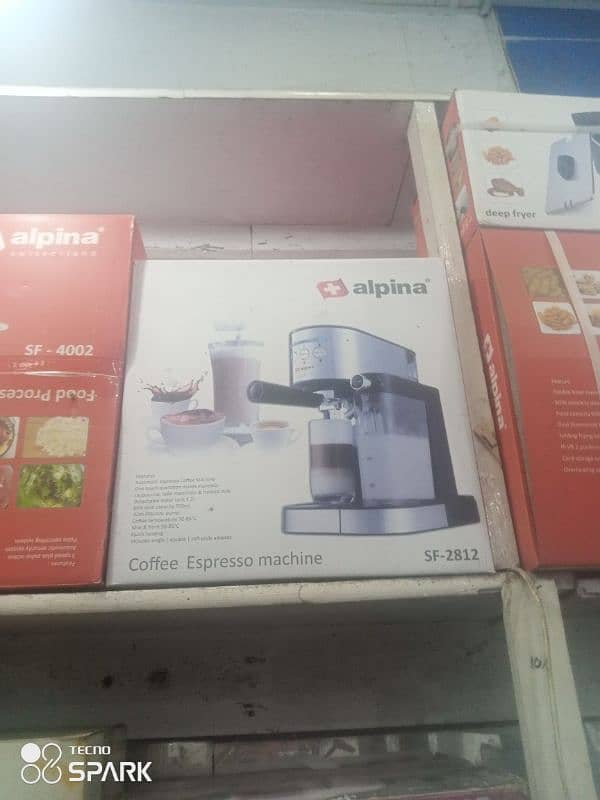 alpina coffee maker SF 2812 1