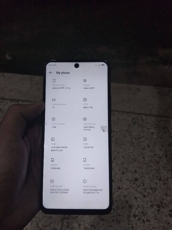 Infinix note 11 pro 8/128 approved 1