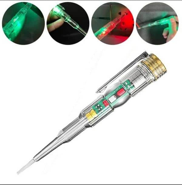 LED Dual Light Indicating Voltage Test Pen | Voltage Detector 1