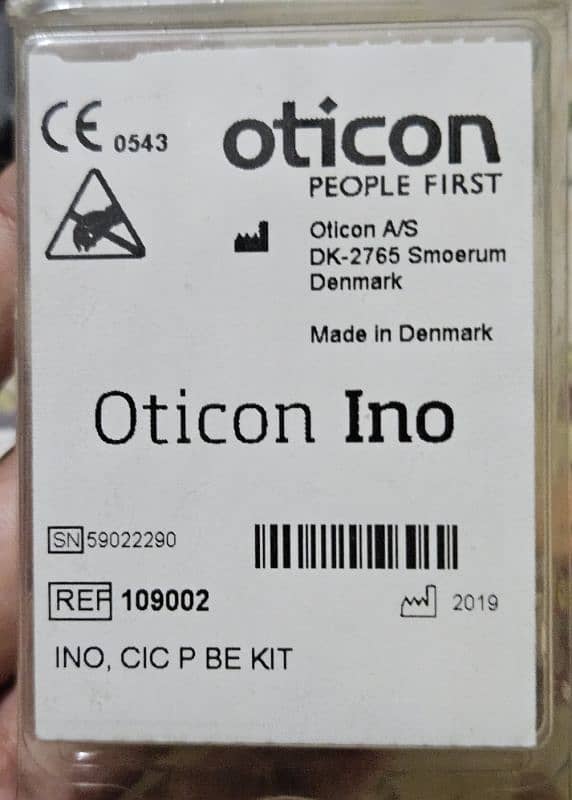 Oticon Hearing Aid 1