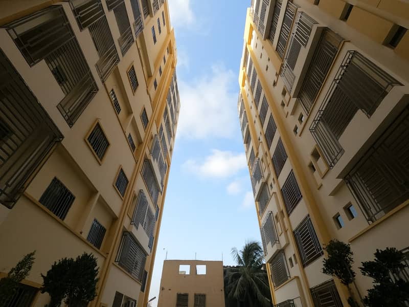 Prime Location 1050 Square Feet Flat available for sale in Malir Town Residency if you hurry 2