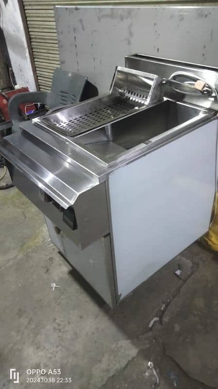 Commercial deep fryer single double SB Kitchen Engineering Equipment 17