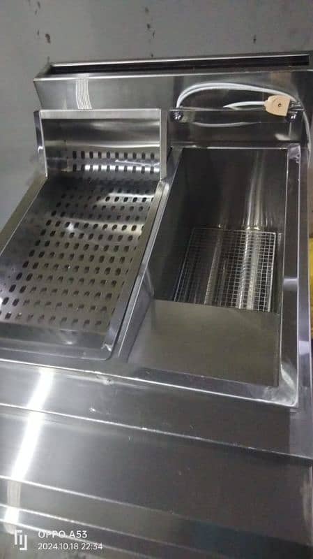 Commercial deep fryer single double SB Kitchen Engineering Equipment 18