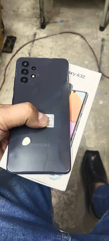 SAMSUNG A32 6/128 FULL BOX GOOD CONDITION PTA APPROVED 0