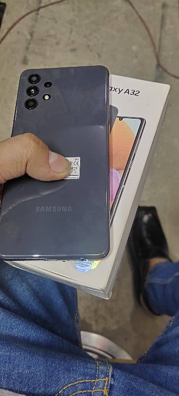 SAMSUNG A32 6/128 FULL BOX GOOD CONDITION PTA APPROVED 1