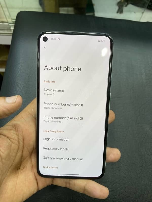 Google pixel 5 8/128 Approved 5