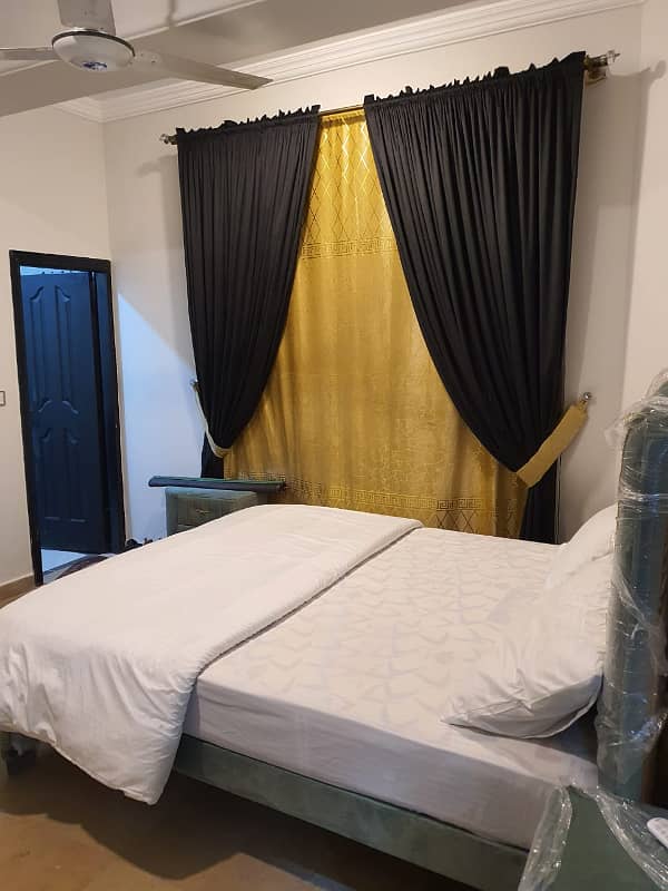 Per day Two bed fully furnished apartment for rent in E-11 Islamabad 9