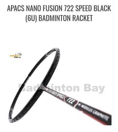 Apacs Nano Speed 722 Original 78 Gram 6U Professional Badminton Racket