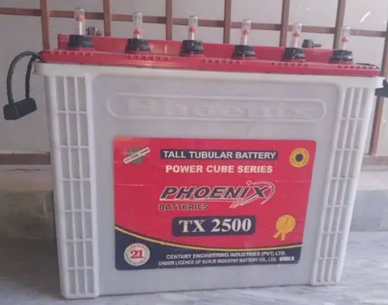 Phoenix TX 2500 Good Condition Batteries 2