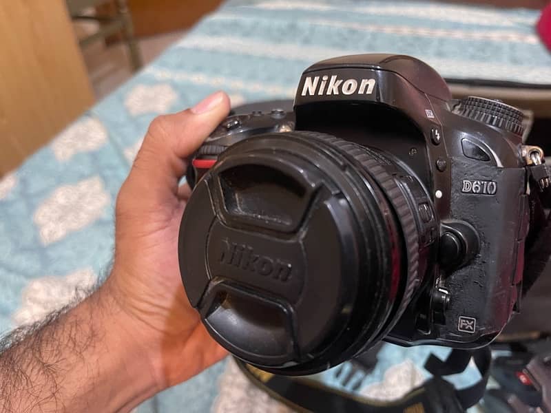 Nikon 610 full frame with 2 lenses 1