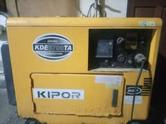 kipor diesel generator "KDE6700TA"