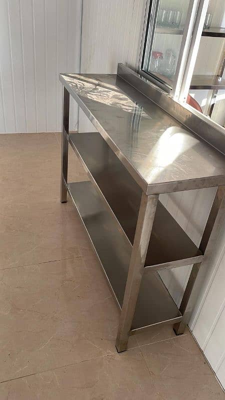 Commercial washing sink bin marie working table pizza oven preptable 11