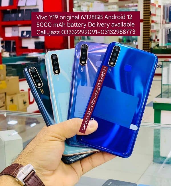 vivo Y19 6/128GB Dual sim PTA call. . 03132988773+03332292091 0