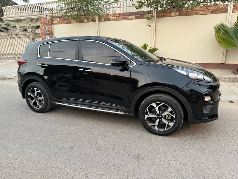 Kia Sportage Alpha 2021 End Black One Owner Like New 1