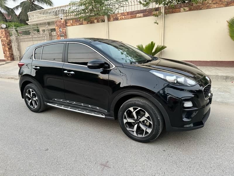 Kia Sportage Alpha 2021 End Black One Owner Like New 2