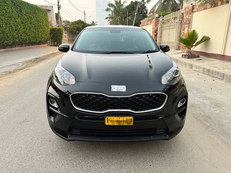 Kia Sportage Alpha 2021 End Black One Owner Like New 3