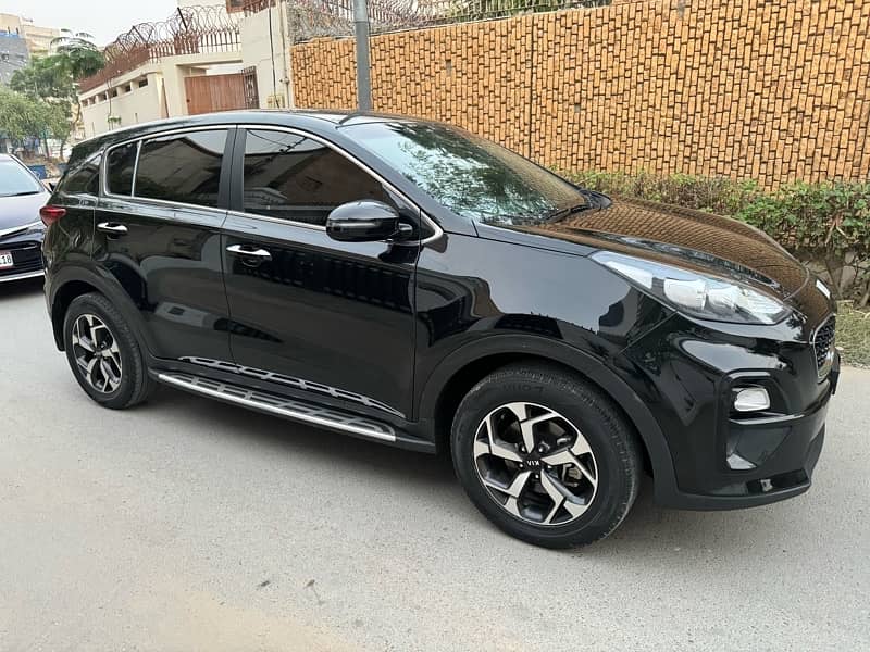 Kia Sportage Alpha 2021 End Black One Owner Like New 5