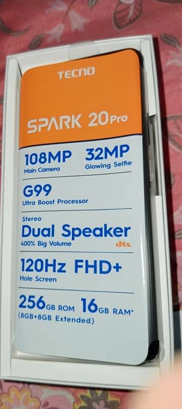 Tecno Spark 20 Pro 8/256gb 0