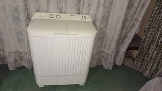 Haier washing machine with dryer