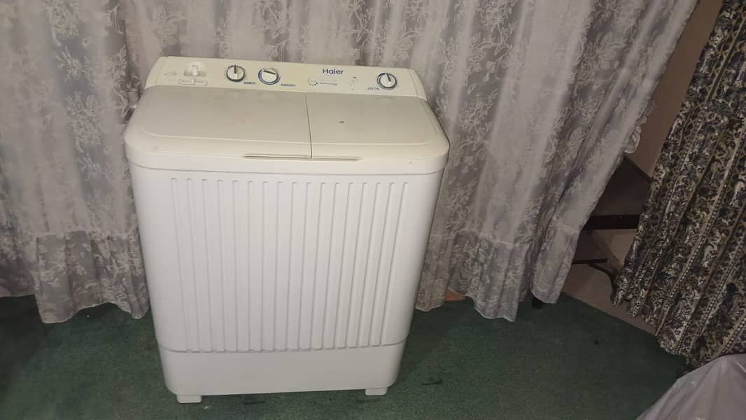 Haier washing machine with dryer 0