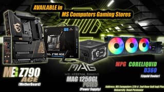 msi package | MEG Z790 ACE | 1250 W Power Supply | 360 liquid cooler