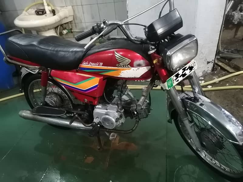 Honda CD 70 model 2012 2