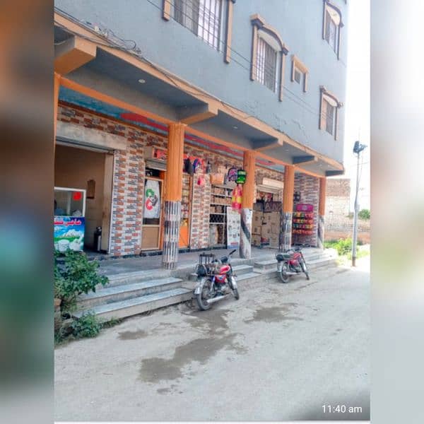 3.5 Marla commercial Market forsale Monthlyrent70k Demand 2crore20lakh 12