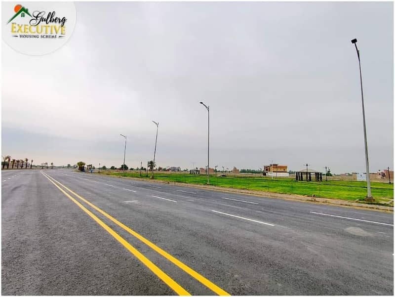 10 Marla Plot For Sale,Gulberg Executive Society Ryk 4