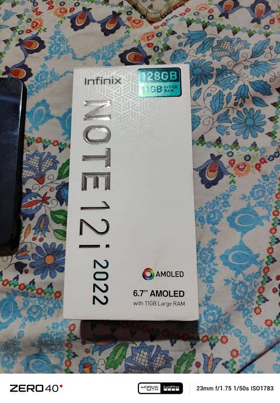 infinix note 12i mint condition ma sealed phone complete box 6