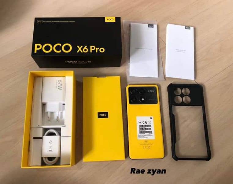 Poco x6 pro 8/256 GB 03220889193 my what'sap 1