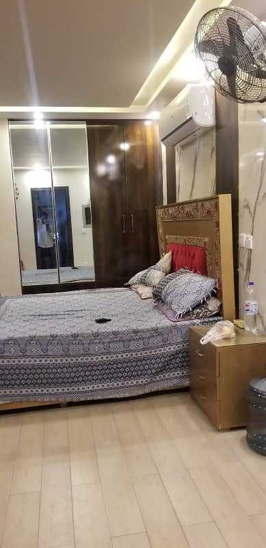 One bedroom daily basis laxusry apartment for rent in bahria town 0