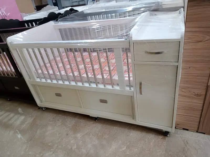 Baby cot / Baby beds / Kid wooden cot / Baby bunk bed / Kids furniture 14