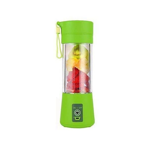 Portable and rechargable juicer blender 1