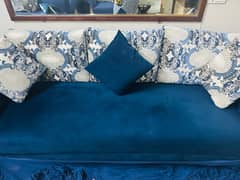 7 seater velvet sofa set 0