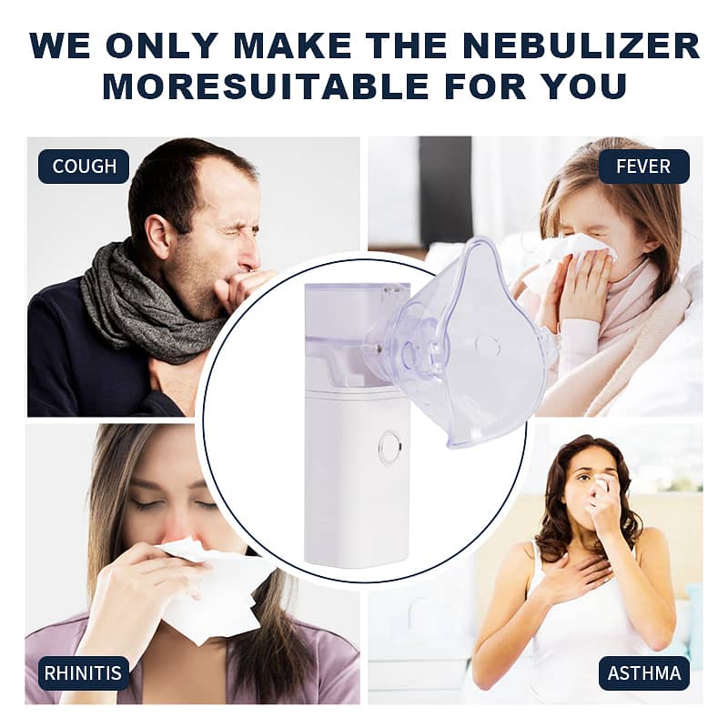 Portable Nebulizer For Asthma Rechargeable Inhaler Nebulizer Machine 0