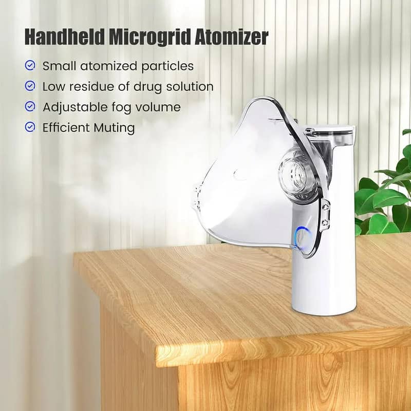 Portable Nebulizer For Asthma Rechargeable Inhaler Nebulizer Machine 2