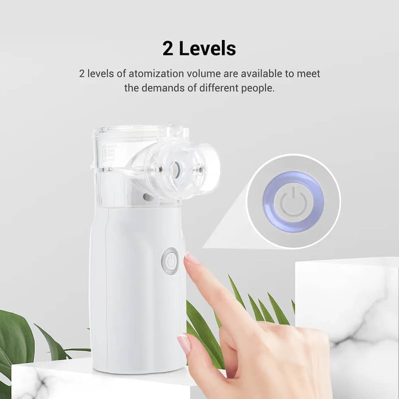 Portable Nebulizer For Asthma Rechargeable Inhaler Nebulizer Machine 3