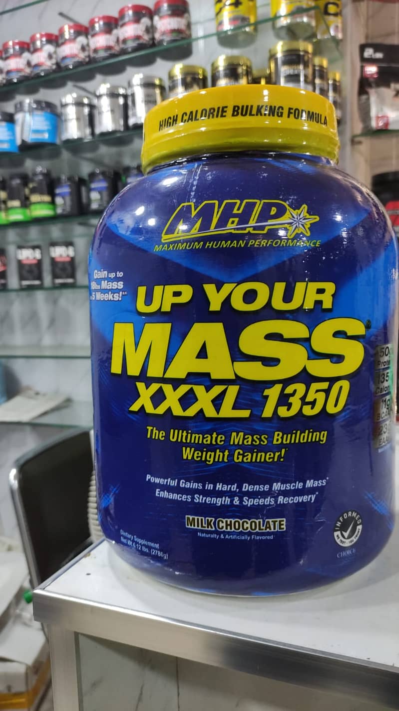 Nutrition fuel offer 100%orignal Mhp mass gainer 0