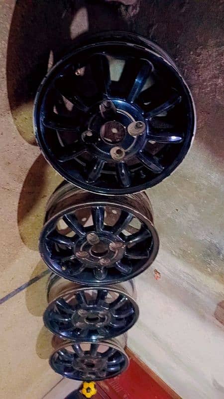 Alloy rims imported 13inch Cultus Charde Khyber 3