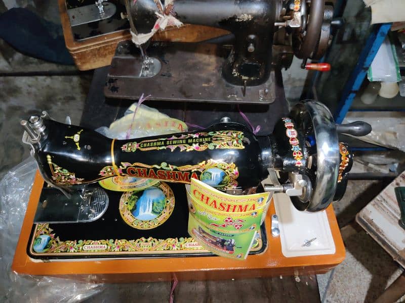 Pakistan best brand chasma  sewing machine 2