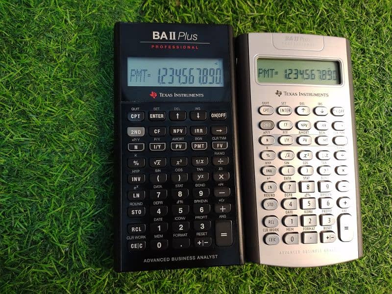 HP CASIO SHARP FINANCIAL CALCULATOR BA2 PLUS TEXAS INSTRUMENTS 1