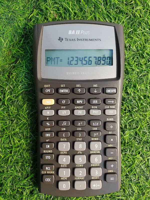 HP CASIO SHARP FINANCIAL CALCULATOR BA2 PLUS TEXAS INSTRUMENTS 15