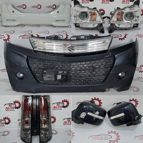 Suzuki Palette/Nissan Roox Front/Back Light Head/Tail Lamp bumper Part 0