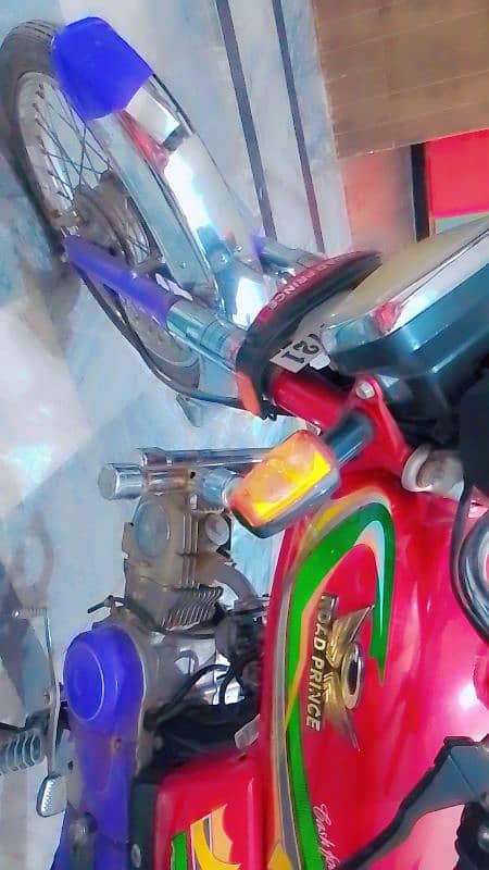 Road prince Lush motor bike for sale 3