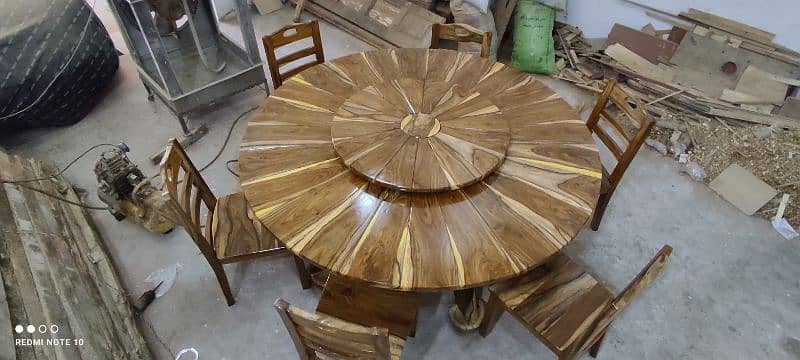 wooden dinning table 1