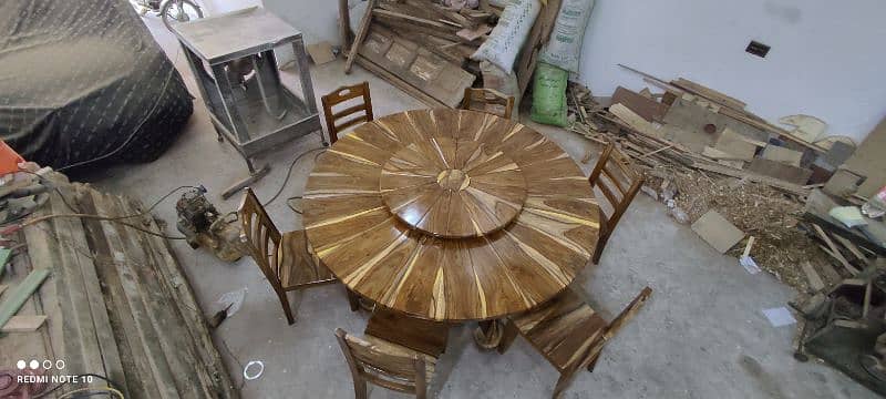 wooden dinning table 2