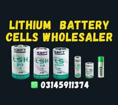 Saft Lithium Battery, data logger battery, PLC battery, 3.6v battery